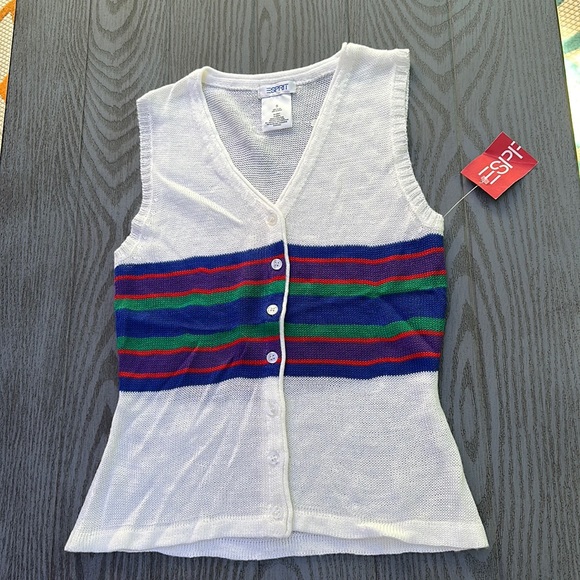 Esprit Summer Vest - NEW - Picture 1 of 4